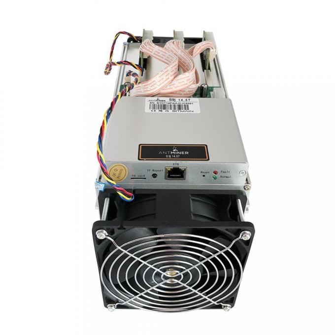 Blockchainmijnwerker Bitmain Antminer S9j 14.5th/S 1350W met Gebruikte PSU