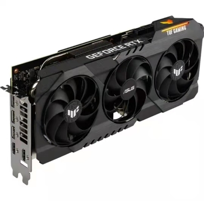 Het GOKKEN van de Grafiekkaarten TUF GeForce RTX3080 O12G van GDDR6X ASUS
