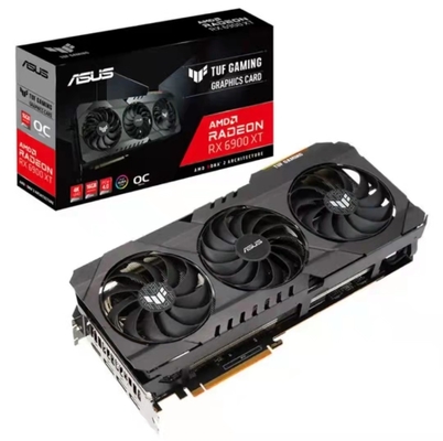 AMD 32cm van de het GOKKENgrafiek van ASUS TUF RX6900XT O16G Kaarten 16GB met 256 bits