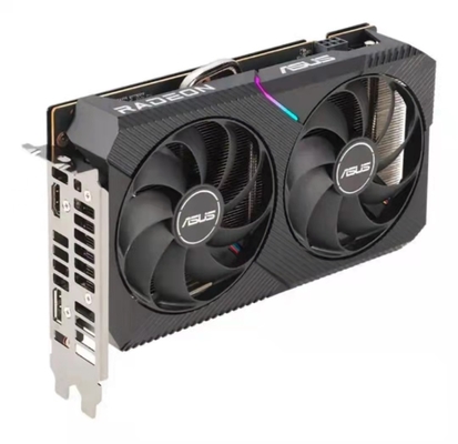 4GB DE DUBBELE DUBBELE VENTILATOR MET 64 BITS AMD RADEON RX 6500 XT VAN RX6500XT O4G