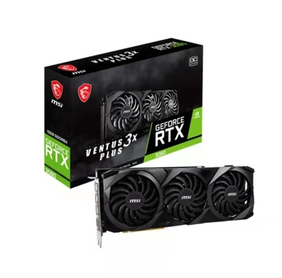 Drie Ventilators Rtx 3080 de Grafiekkaarten 10g Oc 320bit van Ventus 3x MSI