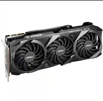 Drie Ventilators 3090 de Grafiekkaarten 384bit van VENTU3S OC 24G MSI