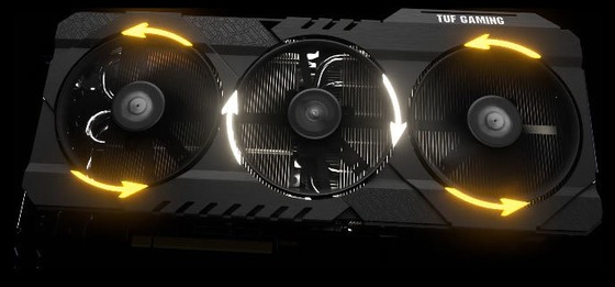 de Grafiekkaarten ASUS Geforce Rtx 3080 Ti 319*140*70MM van 7680x4320 ASUS