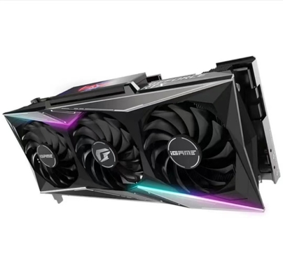 Dertien het koelen Ventilatordp RTX 3070 Kleurrijke de Grafiekkaarten OC 8G van Ti met 256 bits